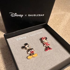 Disney x Baublebar Mickey & Minnie Mouse Earrings